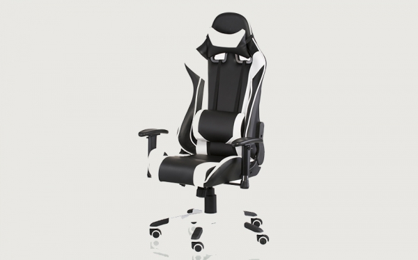 Кресло ExtremeRace black/white (E4770)